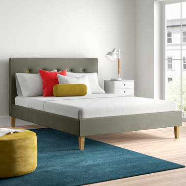 August Grove Meryl Upholstered Platform Bed Reviews Wayfair